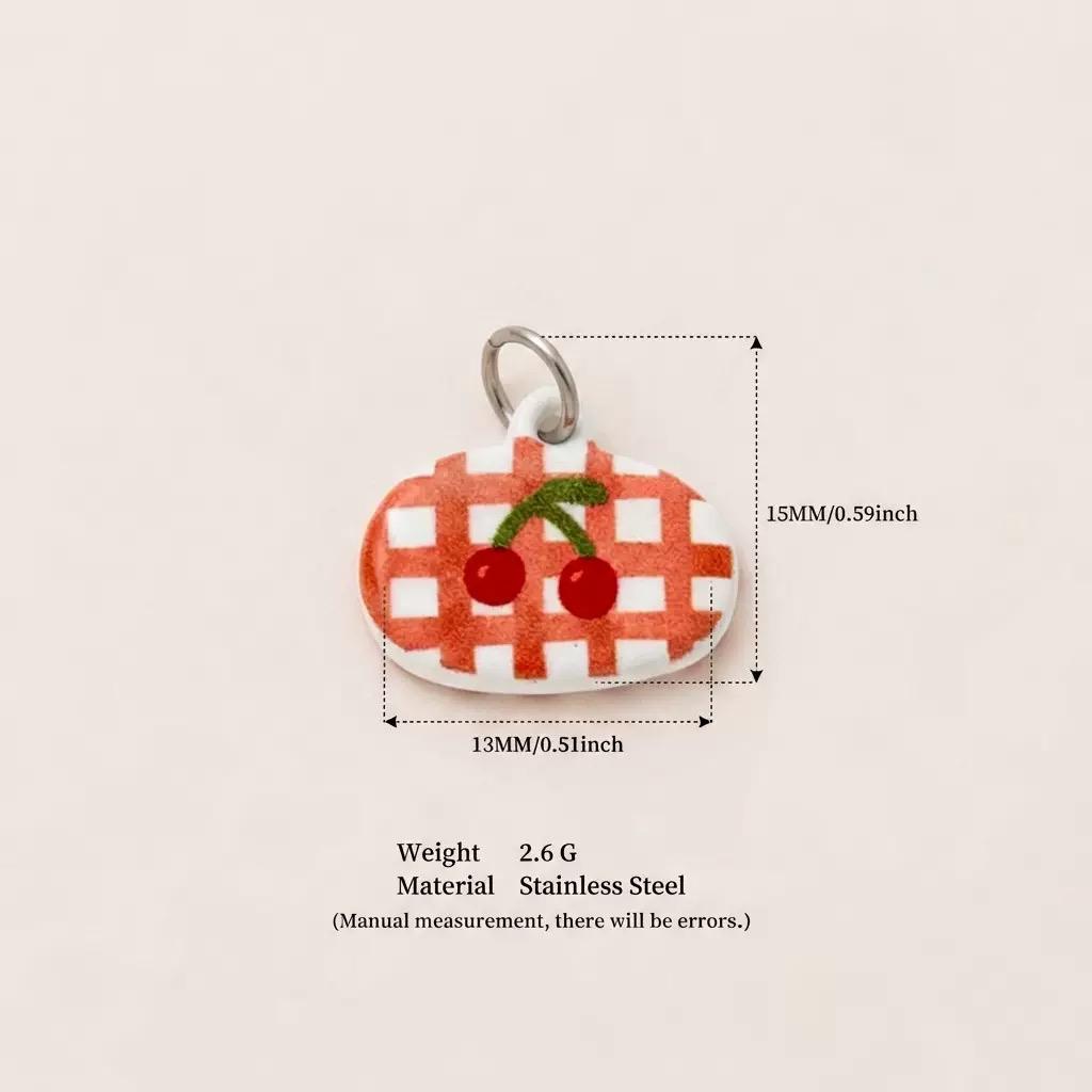 Handmade Clay Enamel Charms | DIY Hair Pin & Jewelry Making Pendants | Original Design