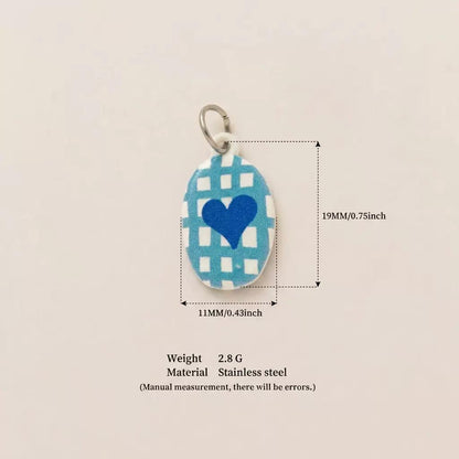 Handmade Clay Enamel Charms | DIY Hair Pin & Jewelry Making Pendants | Original Design