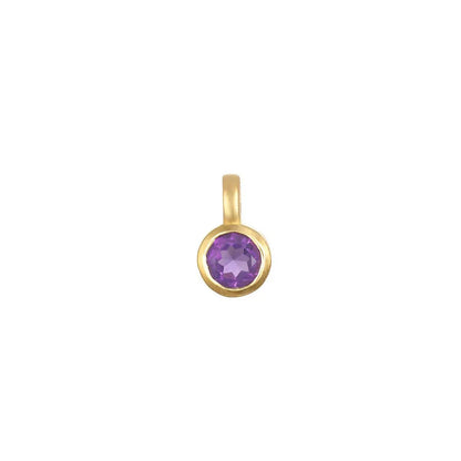 Gold Circle DIY Charm Necklace — Interchangeable Pendants | Original Design