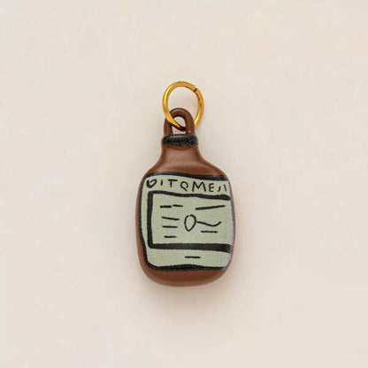 Handmade Clay Enamel Charms | DIY Hair Pin & Jewelry Making Pendants | Original Design