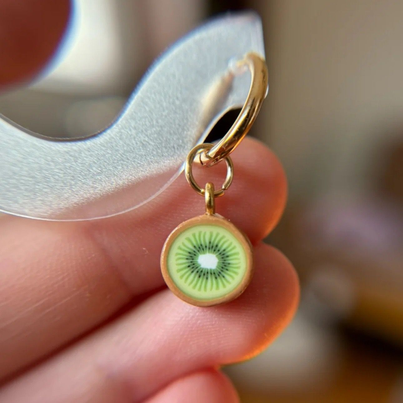 3D Fruit Charm Pendant | Realistic Miniature Fruit DIY Jewellery Making Supply