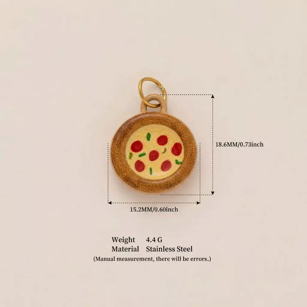 Handmade Clay Enamel Charms | DIY Hair Pin & Jewelry Making Pendants | Original Design