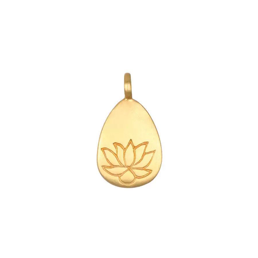 Gold Circle DIY Charm Necklace — Interchangeable Pendants | Original Design