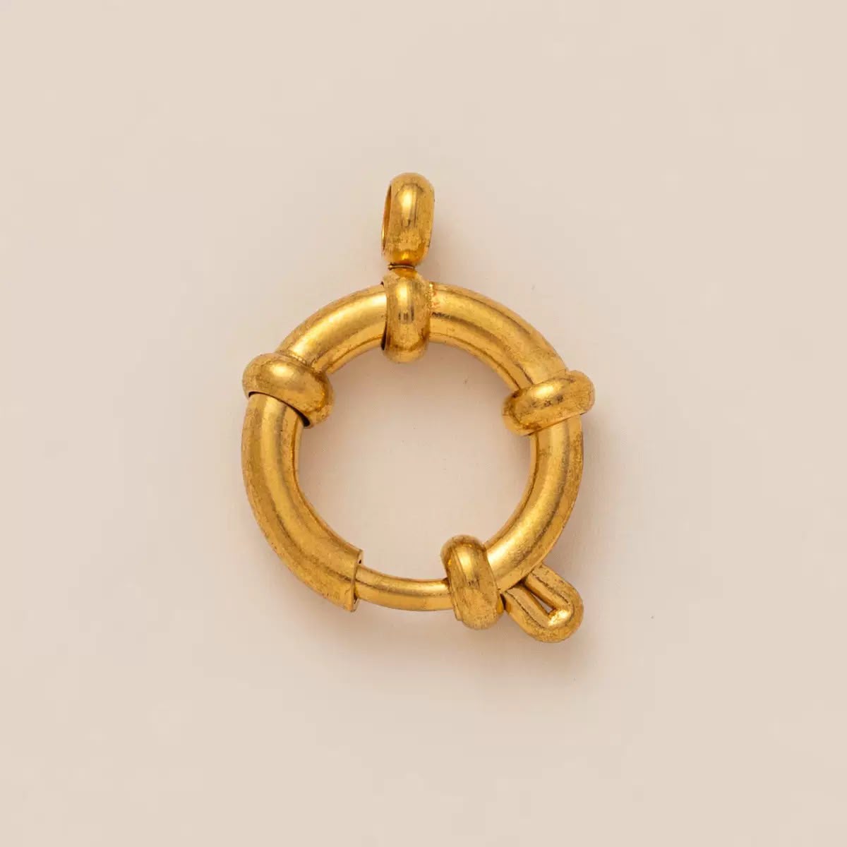 DIY Carabiner Clasp for Charm Necklace | Heart, Oval, Round & Anchor Styles