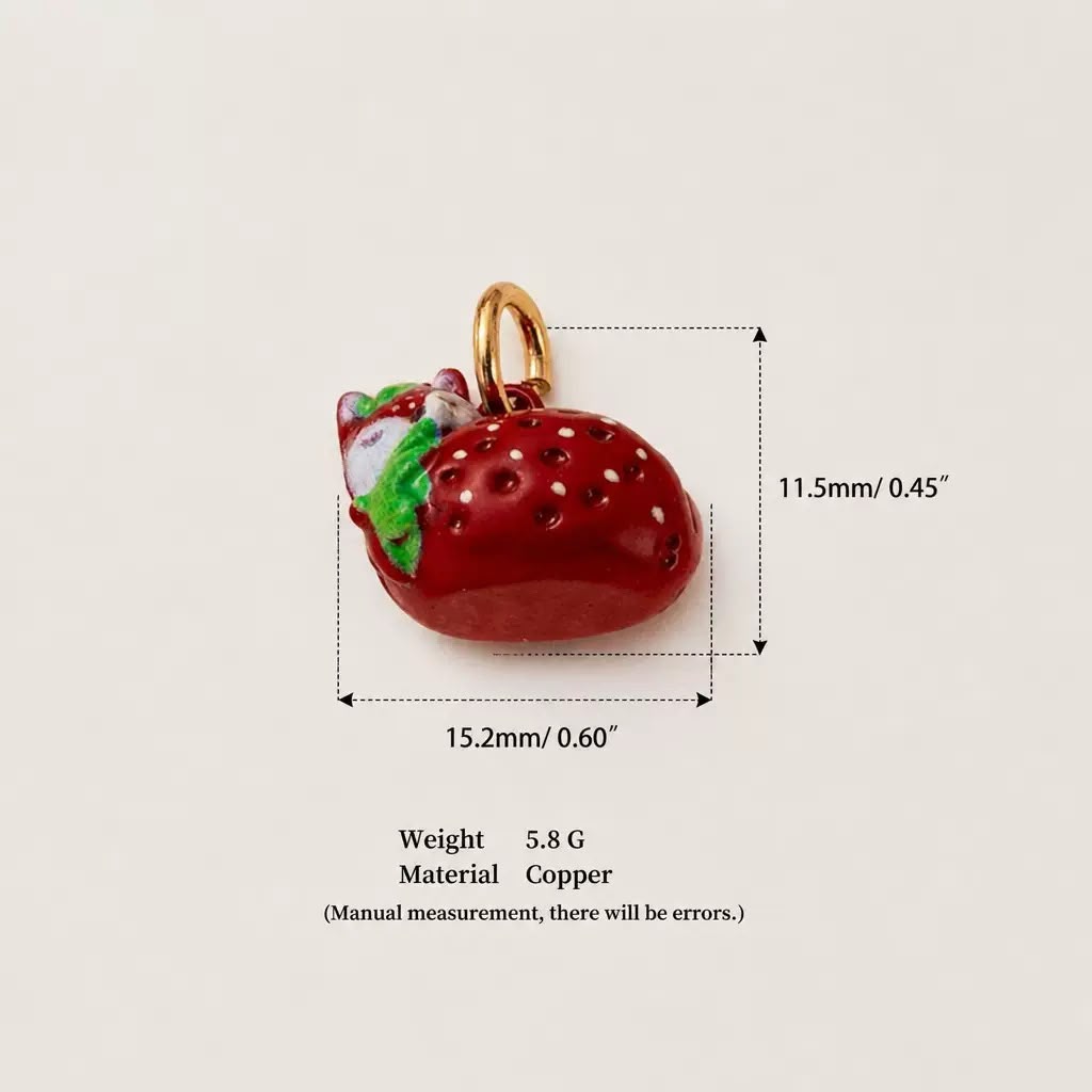 Cute Animal Fruit Resin Charms | DIY Necklace Bracelet Pendant | 12 Designs
