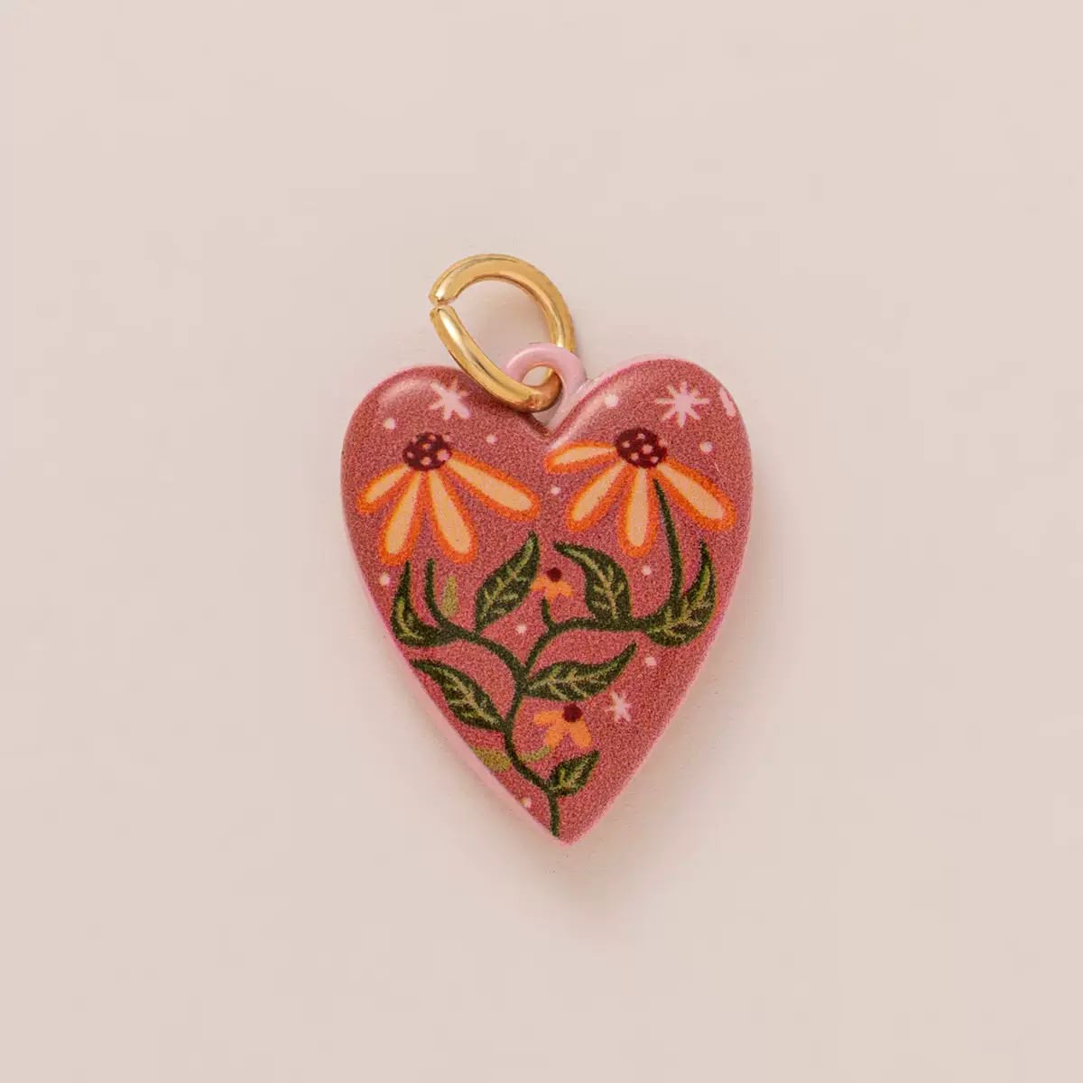Hand-Painted Enamel Charm – DIY Jewelry Pendant (13 Styles)