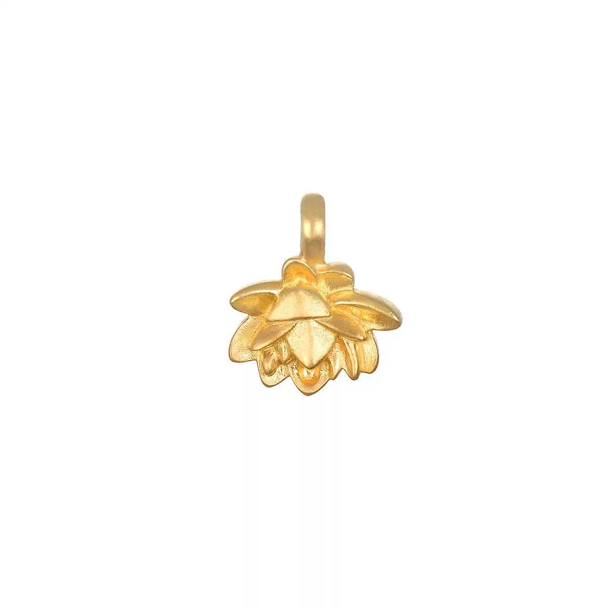 Gold Circle DIY Charm Necklace — Interchangeable Pendants | Original Design