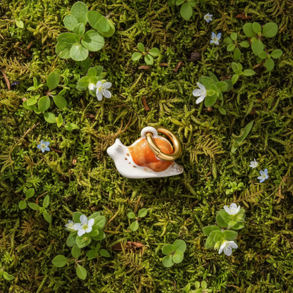 蜗牛-苔藓花园平铺