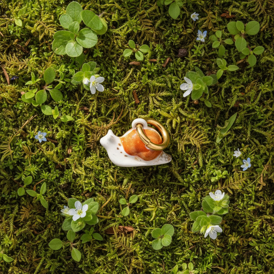 蜗牛-苔藓花园平铺