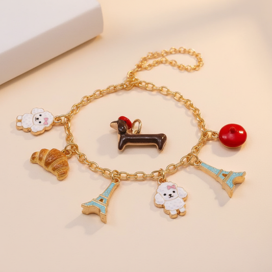 巴黎主题手链
