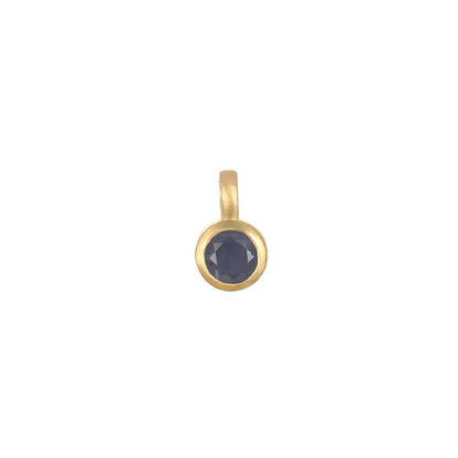 Gold Circle DIY Charm Necklace — Interchangeable Pendants | Original Design