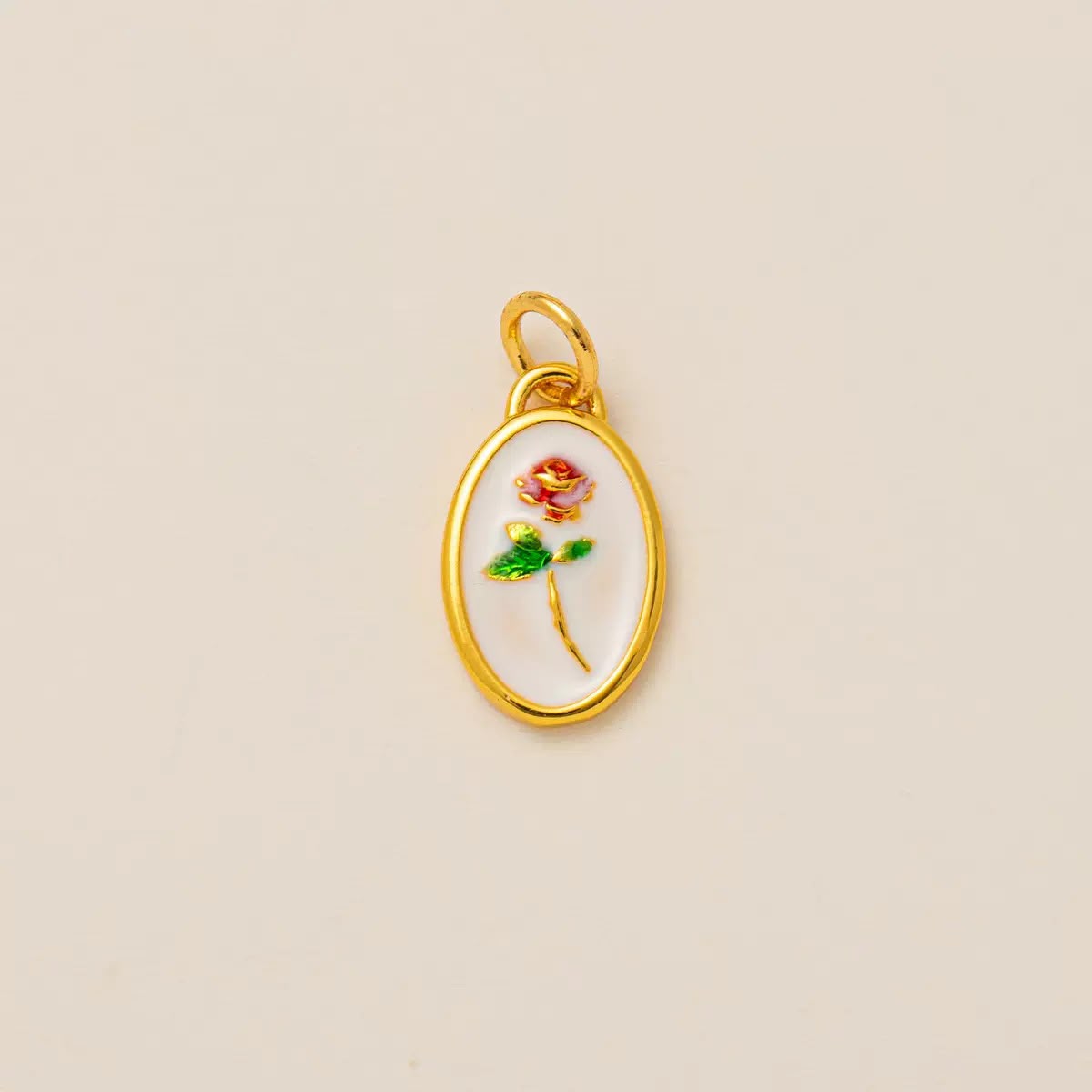 Gold DIY Charm Necklace | Paperclip Chain with Interchangeable Charms | Build Your Own Stack