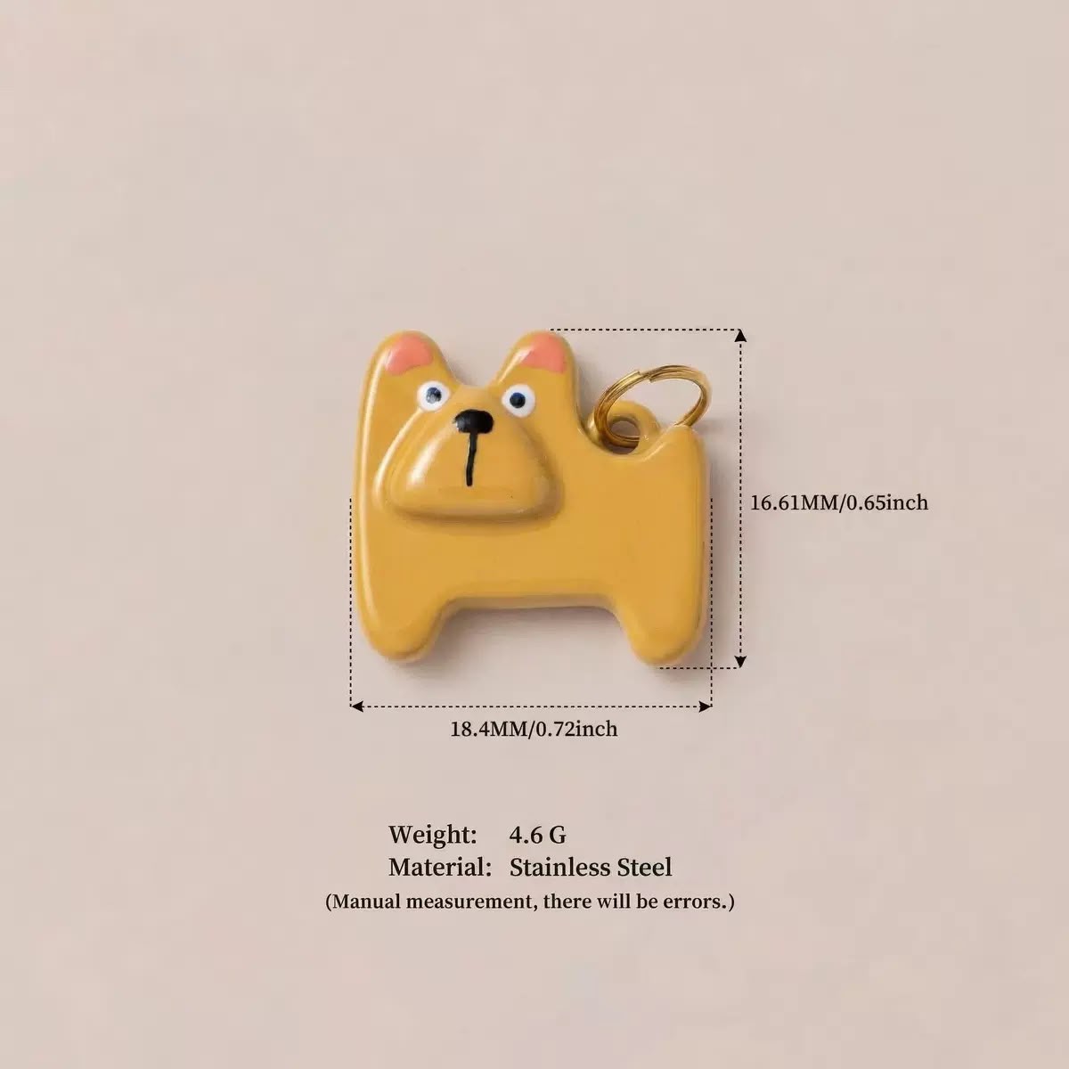 Cute 3D Cat Enamel Charm Pendant | Grey Tabby Calico Orange Cat | DIY Jewelry & Bag Charm Making