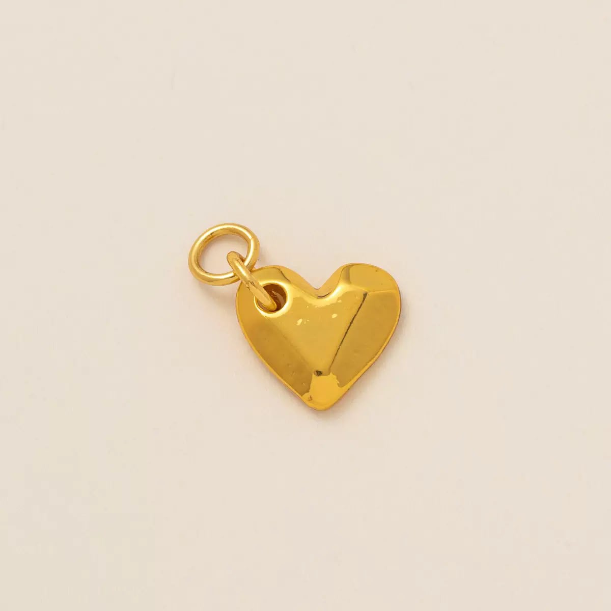 Gold DIY Charm Necklace | Paperclip Chain with Interchangeable Charms | Build Your Own Stack