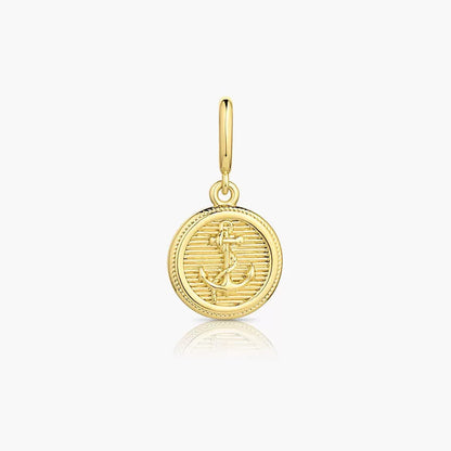 Gold DIY Charm Necklace | Paperclip Chain with Interchangeable Charms | Build Your Own Stack