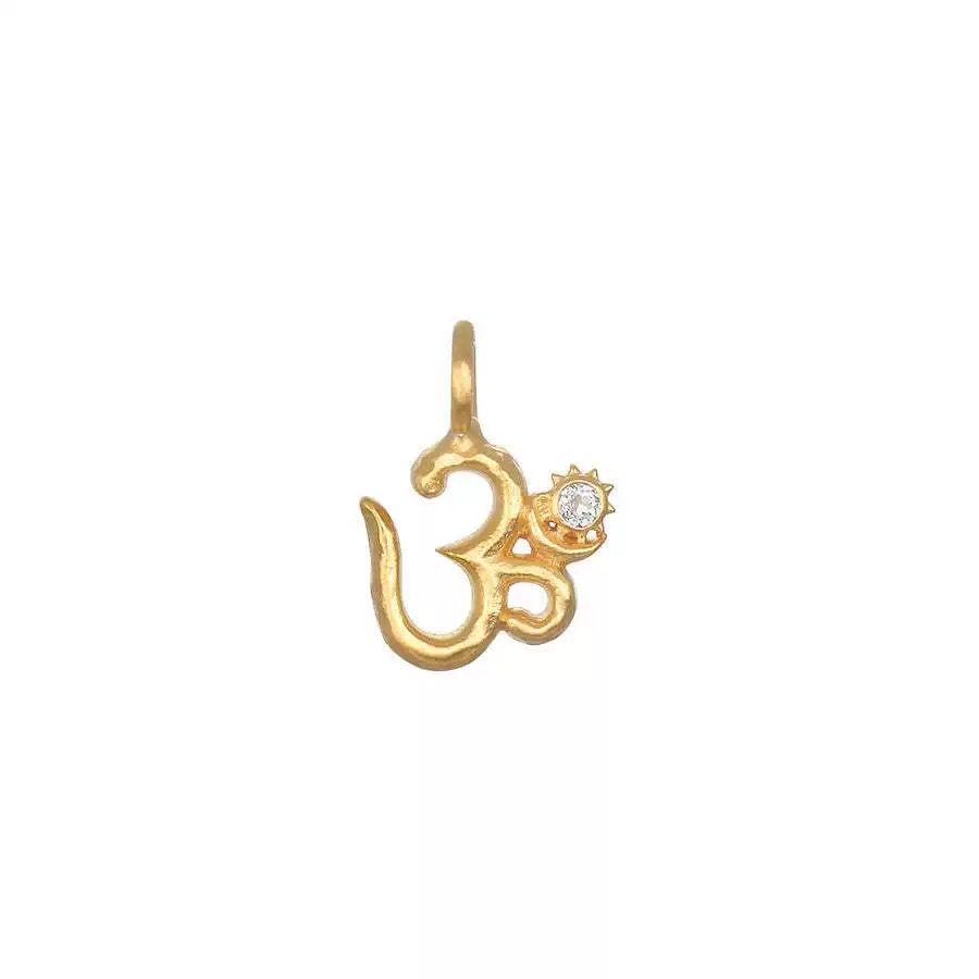 Gold Circle DIY Charm Necklace — Interchangeable Pendants | Original Design