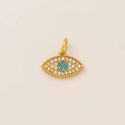 Gold DIY Charm Necklace | Paperclip Chain with Interchangeable Charms | Build Your Own Stack