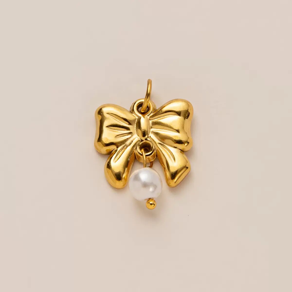 Gold DIY Charm Necklace | Paperclip Chain with Interchangeable Charms | Build Your Own Stack