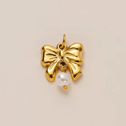 Gold DIY Charm Necklace | Paperclip Chain with Interchangeable Charms | Build Your Own Stack