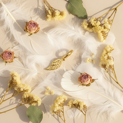 Angel Wing with feathers