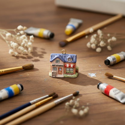 Art Studio Charm - Artist Desk