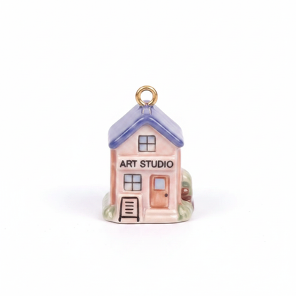 Art Studio Charm - Front White BG