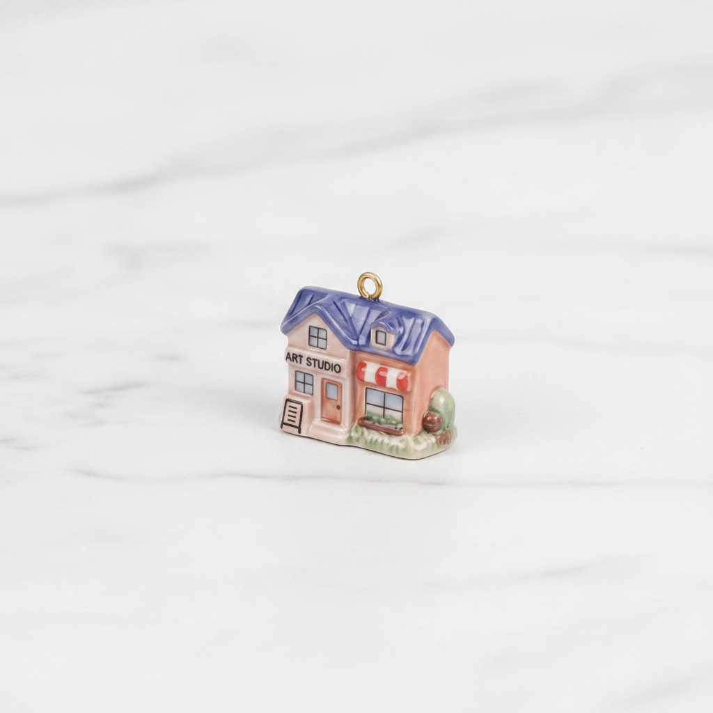 Art Studio Charm - Marble
