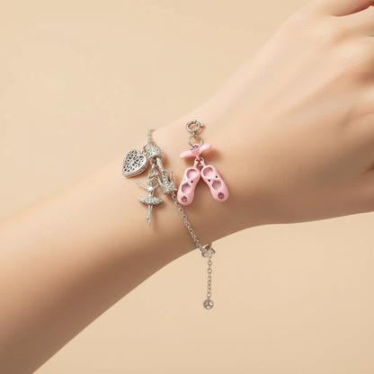 Ballet Charm Bracelet Wrist