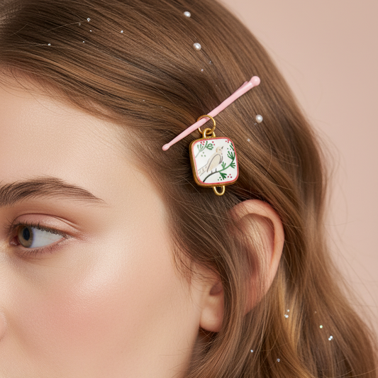 Bird Charm - Hair Pin