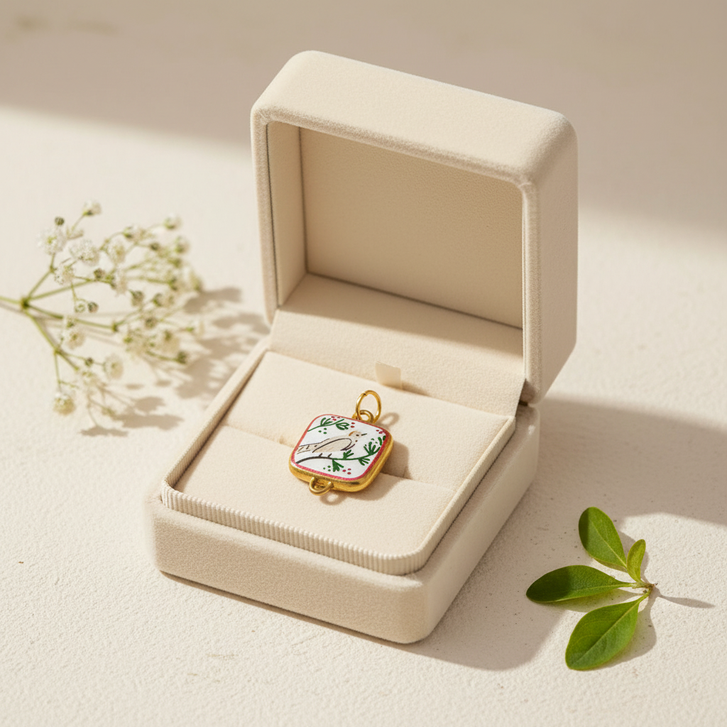 Bird Charm - Jewelry Box