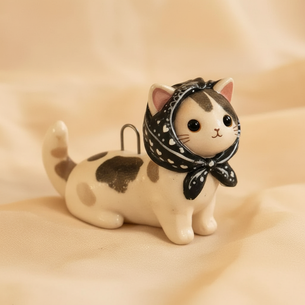Black Bandana Cat - Main