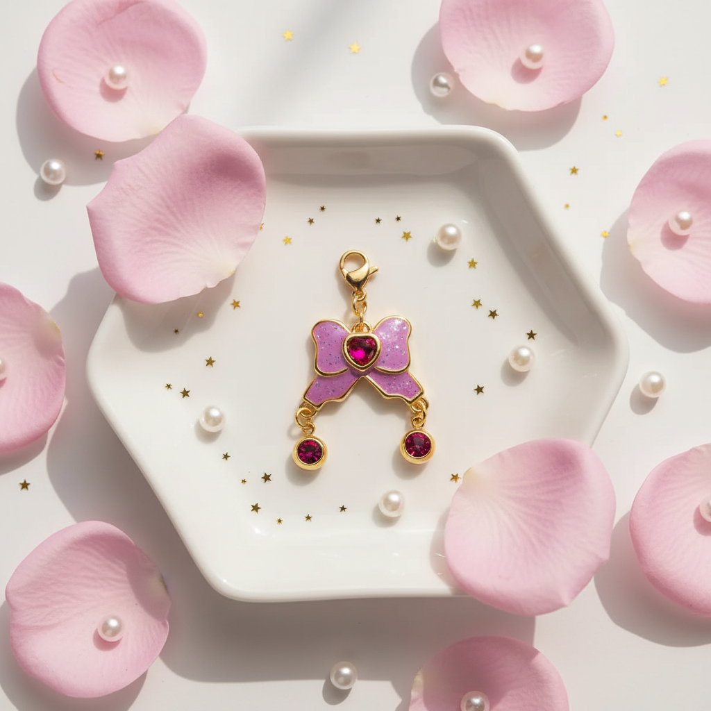 Bow Charm - Jewelry Dish