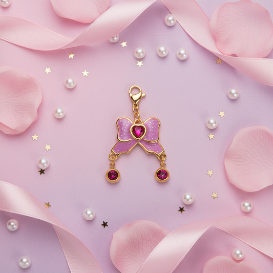 Bow Charm - Princess Flat Lay