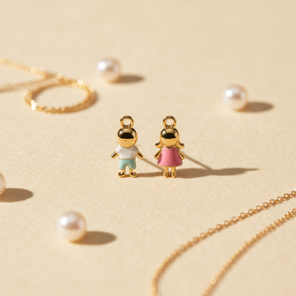 Boy and Girl Charm Together