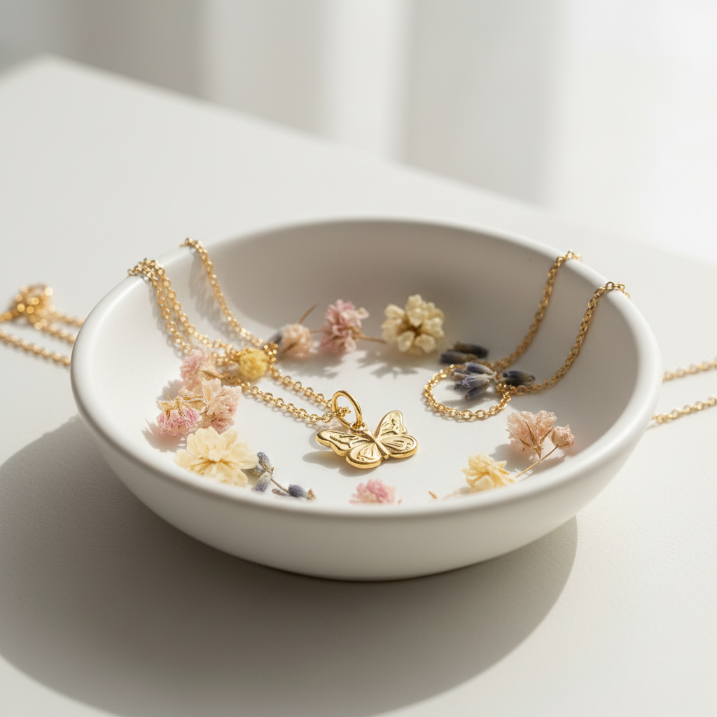 Butterfly Charm - Ceramic Dish