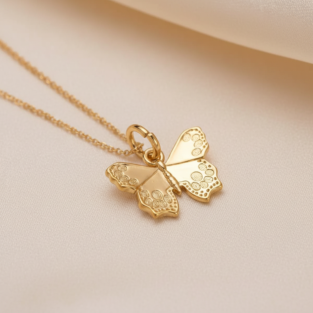 Butterfly Charm - Flat Lay
