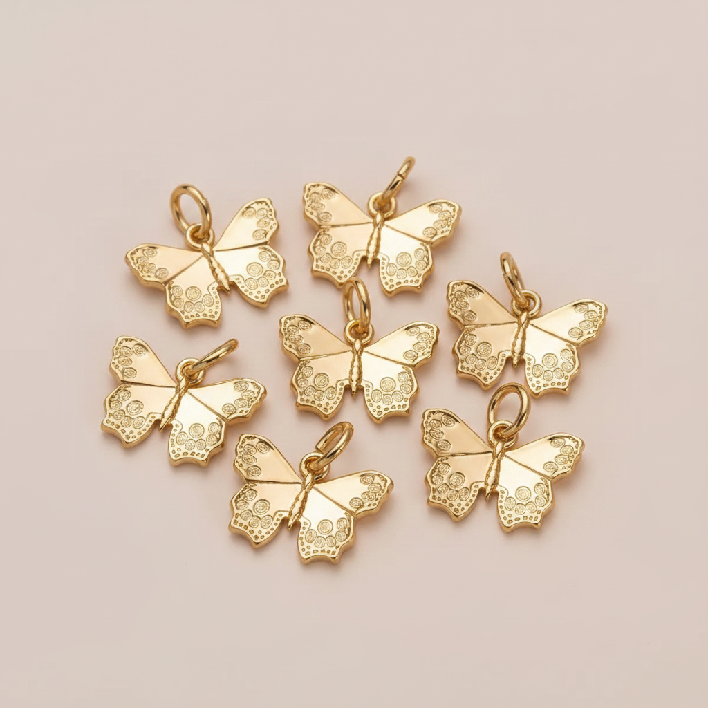 Butterfly Charm - Group Flat Lay