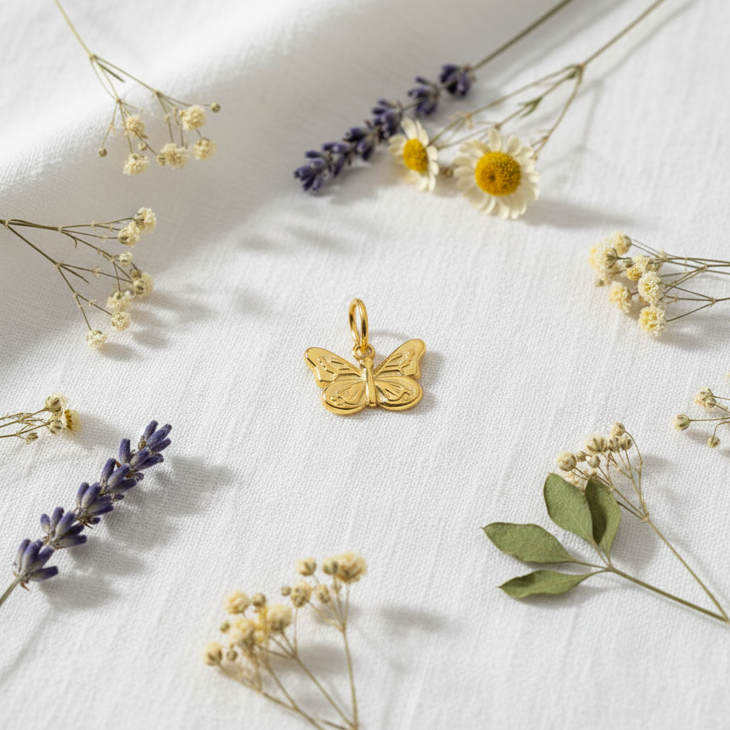 Butterfly Charm - Wildflowers