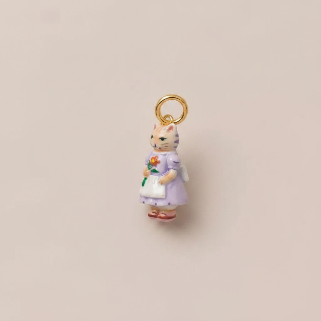 Cat Charm Pendant 2