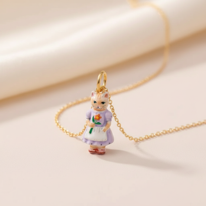 Cat Charm Pendant 4