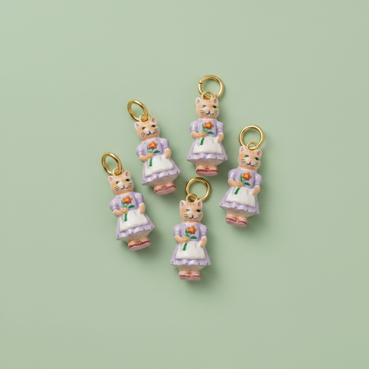 Cat Charm Pendant 7