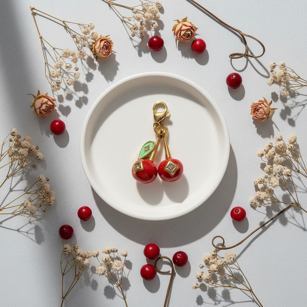 Cherry Charm - Jewelry Dish