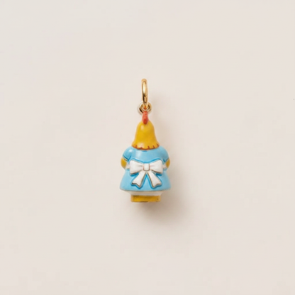 Chicken Charm - Back View