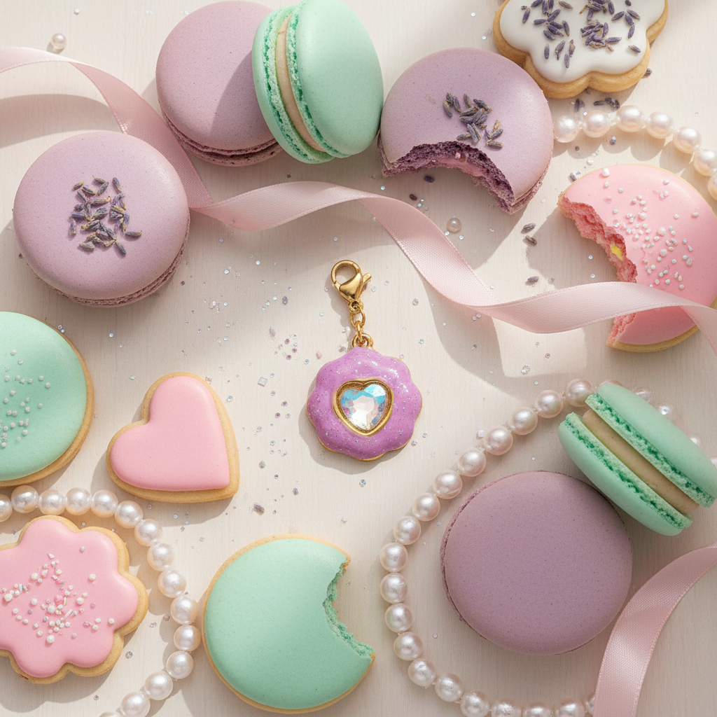 Cookie Charm - Dessert Flat Lay