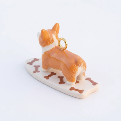 Corgi Charm - Close-up Detail
