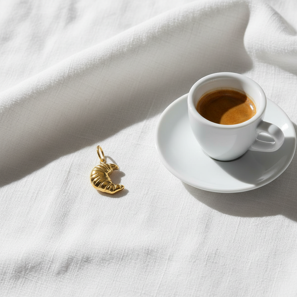Croissant Charm - Coffee Morning