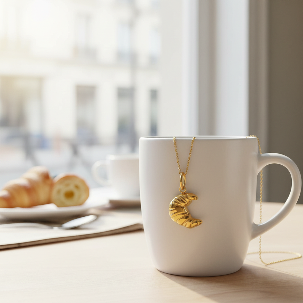 Croissant Charm - Coffee Mug