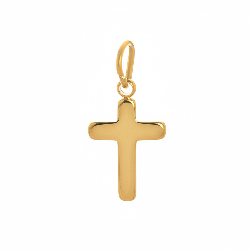 Cross Charm - Angle View
