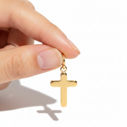 Cross Charm - Hand Hold
