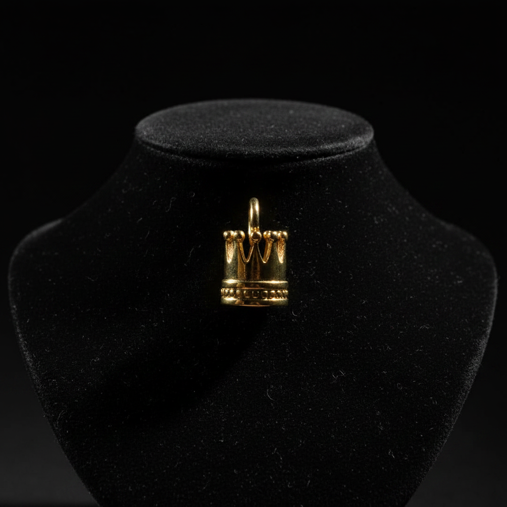 Crown Charm - Dark Velvet
